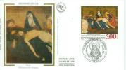 FRANCE ENV FDC 1° JOUR PIETA PAR QUARTON  1988 - Impressionisme