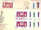 25 EME ANNIVERSAIRE DU COURONNEMENT DE SA MAJESTE ELIZABETH II 18 FDC +1GRANDE BRETAGNE - 1971-1980 Decimal Issues