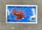 AFARS Et ISSAS : Poisson : La Rascasse à Nageoires Blanches  (Pterois Radiata) - Used Stamps