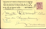 Briefkaart - Carte Lettre - Ciment Armé Trenteseaux - Dottignies 1938 - Briefkaarten 1934-1951