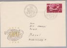Schweiz 1949 Brief Mit Zu#295 Sonderstempel Sammlerbrief - Lettres & Documents