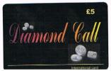 GRAN BRETAGNA (UNITED KINGDOM) -  DIAMOND CALL  (REMOTE)   -  £ 5   - USED -  RIF. 6823 - Otros & Sin Clasificación
