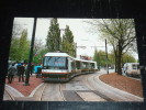 MARCQ EN BAROEUL - LE NOUVEAU TRAMWAY "BREDA" AU CROISE-LAROCHE, LE JOUR DE L'INAUGURATION LE 5 MAI 1994 - 59 NORD - Marcq En Baroeul