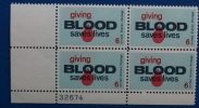 USA 1971 BLOCK BLOOD DONERS   MNH** - 1941-80