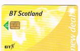 GRAN BRETAGNA (UNITED KINGDOM) - BT SCOTLAND CHIP - NEW DEAL (NOTCH EXP. 12.02)  - USED - RIF. 6872 - BT Promozionali