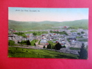 Randolph Vt  Birds Eye View  1909 Cancel Hand Colored L       ---------         ---------- Ref 431 - Andere & Zonder Classificatie