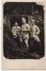 MILITARIA - REGION LORRAINE   - CARTE PHOTO DE TROIS SOLDATS  - 2 SCANS VOIR LES NOMS - Lorraine