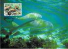 VANUATU   WWF CARTE MAXIMUM NUM.YVERT  800  PROTECTION DE LA NATURE FAUNE DUGONG - Maximumkarten