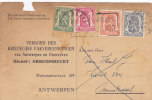 Carte Belgique 1946, 4 Couleurs/1089 - Covers & Documents