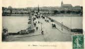 CPA 41 BLOIS VUE GENERALE ET LE PONT 1908 - Blois