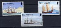 SAINTE HELENE 1998 ** Y&T 721/722/724 Voiliers - Sailing Ships / Erebus / Keyjing / Rattlesnake - Saint Helena Island