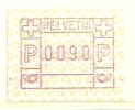 1990 ATM Automatenmarken Typ 8 - 0,90CHF Mi.4 - Automatic Stamps