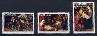 SAINTE LUCIE 2004 ** Y&T 1208/1210/1211 Noel - L'adoration Des Bergers/des Rois - The Adoration Of The Shepherd - St.Lucia (1979-...)