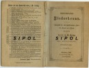 Liederkranz Elsass Lothringen - 1896-Petit Recueil De Chants Liturgiques En Allemand Gothique - Cristianesimo