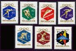 Hongrie * N° 1353 à 1359 - J.O. De Rome (course De Fond, Hockey, Saut à Ski, Patinage, Descente) - Nuevos