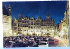 Bruxelles - Grand´Place La Nuit (animé Voitures) - Brussels By Night