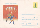 WOLRD FOOTBALL CHAMPIONSHIP, ARGENINE, 1978, COVER STATIONERY, ENTIER POSTAL, UNUSED, ROMANIA - 1978 – Argentine