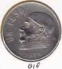 @Y@  Mexico  Un Peso  1974 (818) - Messico