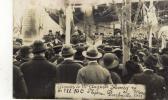 CPA (78)   PORCHEVILLE  (carte Photo ) Discours De Mr AUGUSTE HENRY 26 Mars 1922 (leger Defauts) - Porcheville