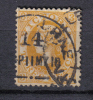 R621  - VICTORIA , 3 Pence Dent 12x12 1/2 . Filigrana Capovolta Wmk Inverted - Gebruikt