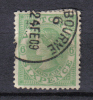 R622  - VICTORIA , 6 Pence Dent 12x12 1/2 . Filigrana Capovolta Wmk Inverted - Oblitérés