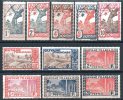 Guyane  Guyana Y&T 109* - 113*, 118*, 120*, 128*, 129*, 131*, 132* - Unused Stamps