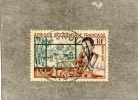 Afrique Occidentale Fse : (n°48) - Laboratoire Médical Et Village Indigène : Laborantin Et Microscope - Used Stamps