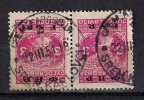 Yugoslavia 1947. Definitive Used Pair With Postmark SREMSKI KARLOVCI - Oblitérés