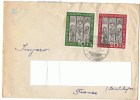 1951 - Enveloppe - GERMANY ALLEMAGNE - 700 Jahre Marien Kirche Lubeck  + Espéranto +Yvert & Tellier N°25-26 - Esperanto