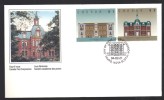 CANADA N° 1354 & 1355 Obl. S/ FDC - Lettres & Documents