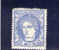 ESPAGNE 1870 * BLEU - Unused Stamps