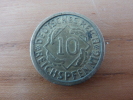 Pièce 10 REICHSPFENNING DEUTSCHES REICH 1924 MD* - 10 Rentenpfennig & 10 Reichspfennig