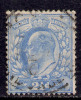 GB 1902 - 10 KEV11  2 1/2d BLUE USED STAMP WMK 49. ( A697 ) - Oblitérés