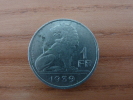 Pièce 1 Franc Léopold III BELGIE 1939 MD - 1 Frank