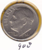 @Y@  USA   1 Dime  1966    (908) - 1916-1945: Mercury (kwik)