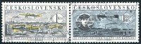 Tchécoslovaquie - Y&T 47-48 (o) - Poste Aérienne - Avions Anciens - Blériot - Poste Aérienne