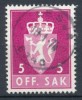 ★★ LESJA 1974 LUX CANCELS ★★ LOT  NORWAY ( STAMP ) OFFICIAL STAMP  ★★ - Service