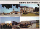 Carte Postale 80. Villers-Bretonneux  Trés Beau Plan - Villers Bretonneux