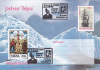 IULIU POPPER, POLAR EXPLORER, 2002, COVER STATIONERY, ENTIER POSTALE, OBLITERATION CONCORDANTE, ROMANIA - Explorers