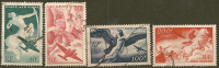 FRANCE - Yvert - 16/19 - Cote 4 € - 1927-1959 Oblitérés