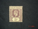 Gold Coast 1913  K.George V     3d    SG77   MH - Goldküste (...-1957)