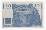 Billet - Billet D'école - 50 Francs Le Verrier (une Seule Façe) - Fiktive & Specimen