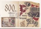 RUSSIE CARTE MAXIMUM NUM.YVERT  5252 CHANT DE L'ARMEE D'IGOR 800 ANS - Cartes Maximum