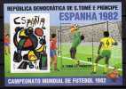 F-3 HB,  S. Tome E Principe  España 82, Football - 1982 – Espagne