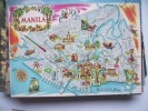 Azië Asia Philippines Philippijnen Manila With Map - Filipinas