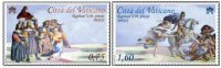 VATICANO – VATICAN CITY - VATICAN - 2011 - DIPINTI DI RAFFAELLO - 2 Francobolli ** MNH - Nuovi