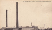 ( CPA 78 )  GARGENVILLE  /  Usine De La Céramique Française  -  (défaut Coin Haut Droit) - Gargenville