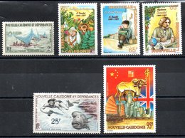 Nouvelle-Calédonie  Neukaledonien Y&T 302**, 726**, 728**, 729**, PA 69**, PA342**, - Unused Stamps