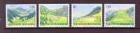 LIECHTENSTEIN 2005  PAYSAGES   YVERT N°1324/27  NEUF MNH** - Unused Stamps