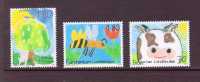 LIECHTENSTEIN 2003 DESSINS D´ENFANTS L´AGRICULTURE    YVERT N°1274/76  NEUF MNH** - Ongebruikt